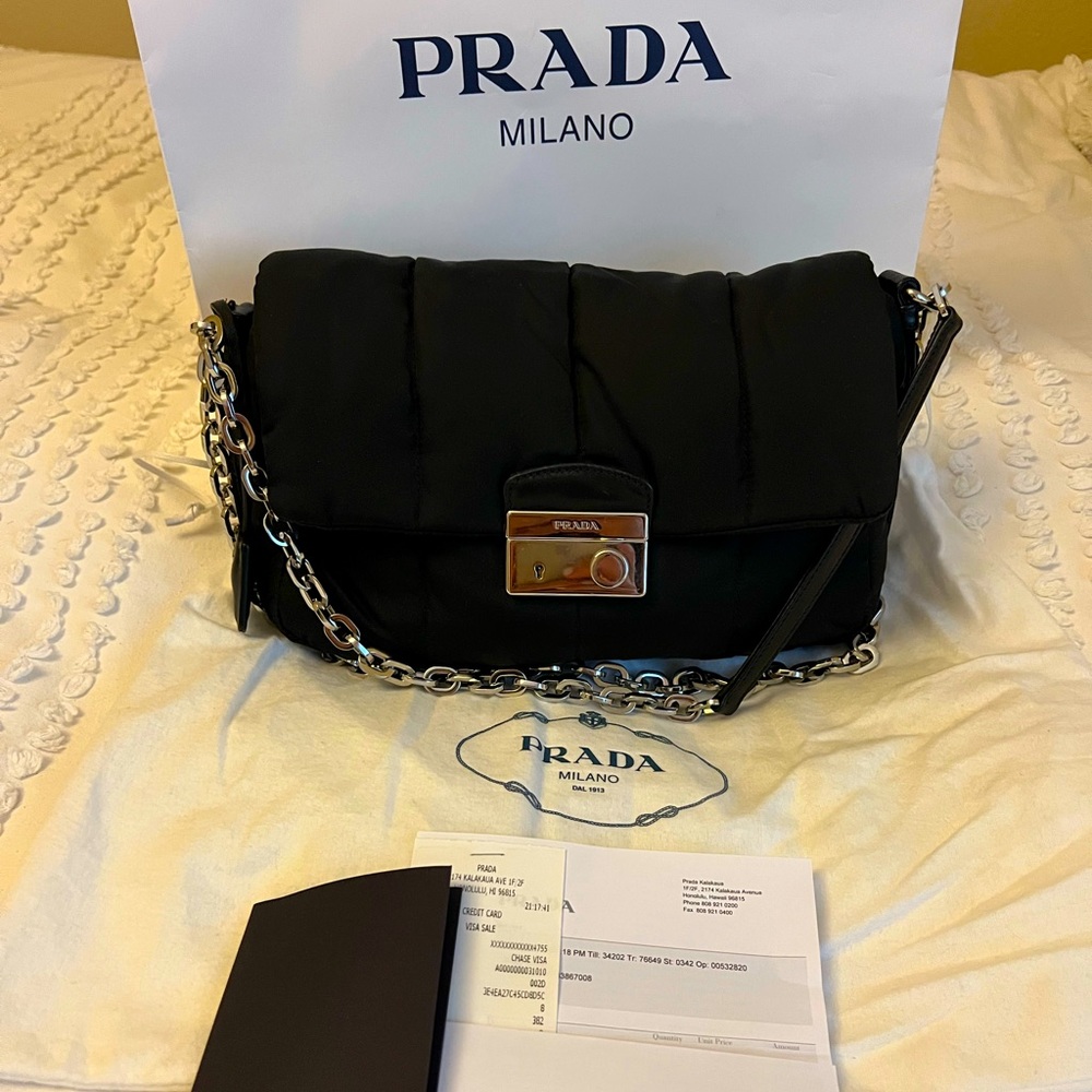 Prada Nylon light weight shoulder/ cross body!!